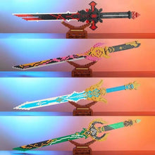 Load image into Gallery viewer, Genshin Impact Swords (Pixel Edition Building Blocks)