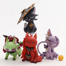 Load image into Gallery viewer, Genshin Impact Kitten edition figures