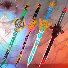 Load image into Gallery viewer, Genshin Impact Swords (Pixel Edition Building Blocks)