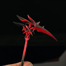 Load image into Gallery viewer, Genshin Impact Arlecchino's Crimson Moon's Semblance Keychains
