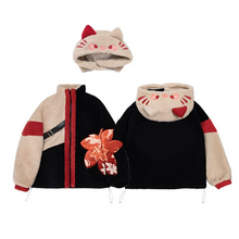 Load image into Gallery viewer, Genshin Impact Kazuha Fleece Hoodie