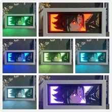 Load image into Gallery viewer, Genshin Impact Lightbox Lamps