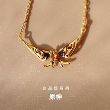 Load image into Gallery viewer, Genshin Impact Geo Crystalfly Pendant