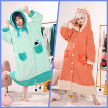 Load image into Gallery viewer, Genshin Impact Hooded Pajamas