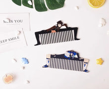 Load image into Gallery viewer, Genshin Impact Meme Hair Combs