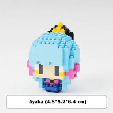 Load image into Gallery viewer, Genshin Impact Pixel DIY Figurines