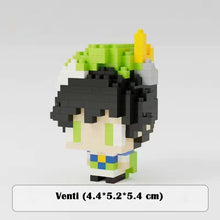 Load image into Gallery viewer, Genshin Impact Pixel DIY Figurines