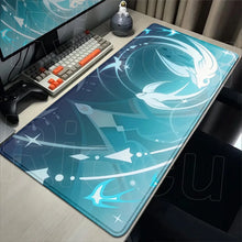 Load image into Gallery viewer, Genshin Impact Namecard Theme Mousemats