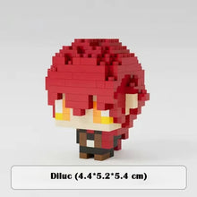 Load image into Gallery viewer, Genshin Impact Pixel DIY Figurines