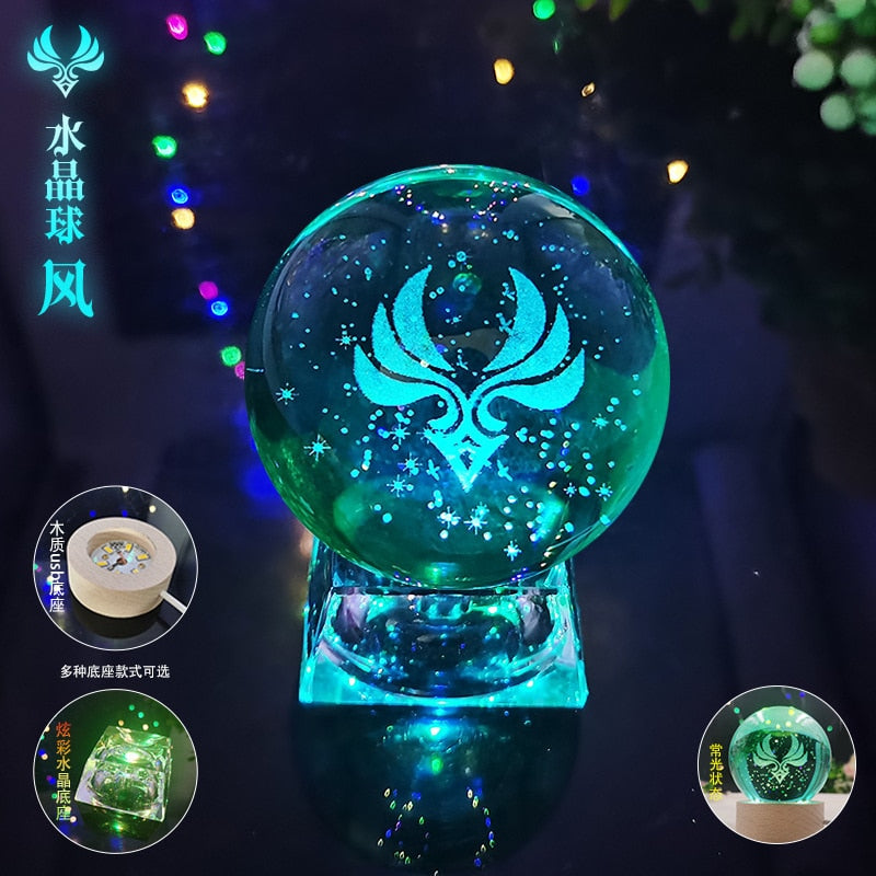 Vision Crystal Ball Lamp