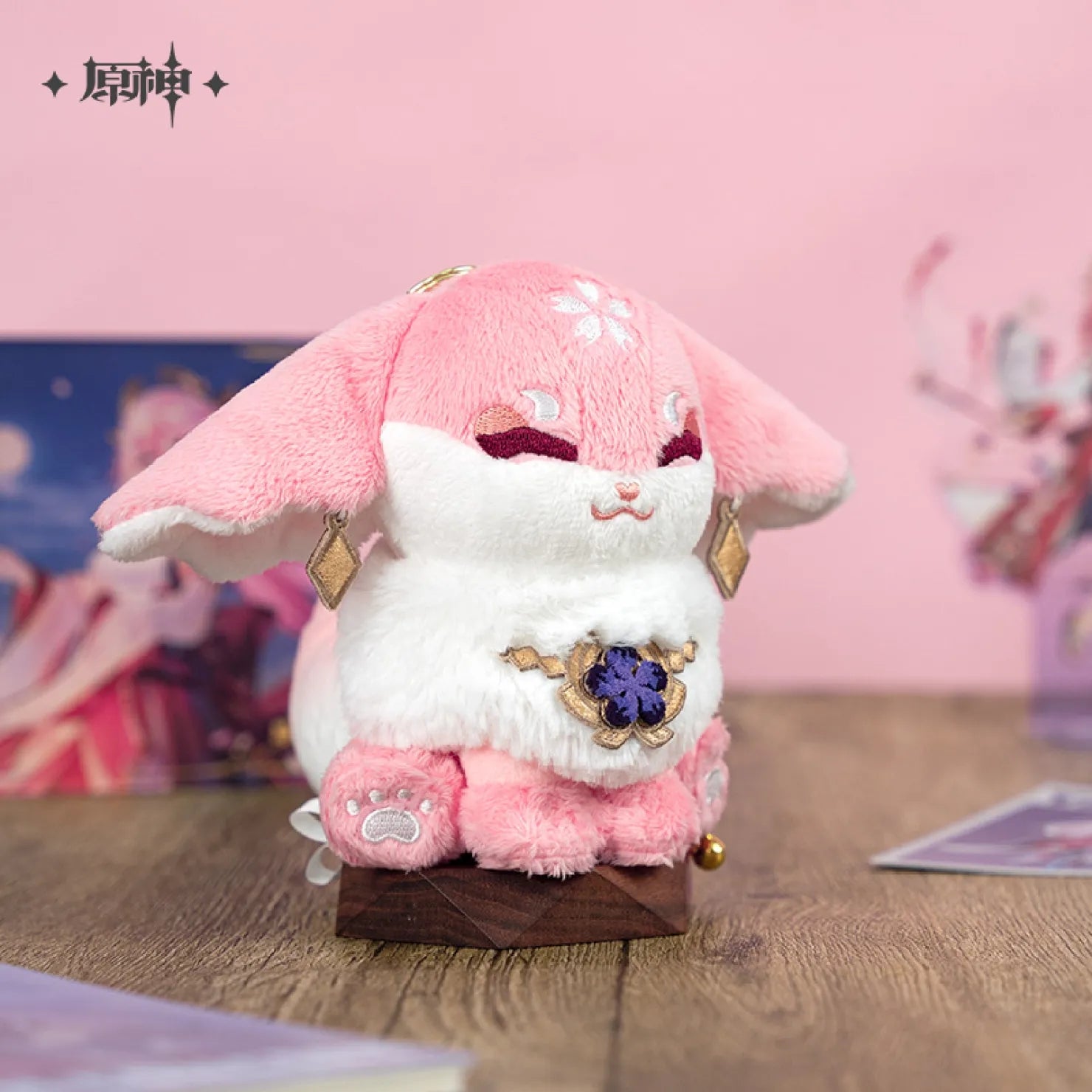 Genshin Impact Yae Miko Chibi Fox Plushie [OFFICIAL] – Teyvat Factory