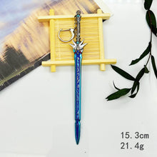 Load image into Gallery viewer, Honkai Star Rail Weapon Keychains