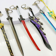 Load image into Gallery viewer, Honkai Star Rail Weapon Keychains