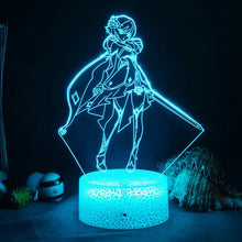 Load image into Gallery viewer, Genshin Impact Character Night Lamps (Set 2)