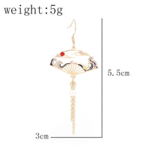 Load image into Gallery viewer, Genshin Impact Ayaka Exclusive Earrings