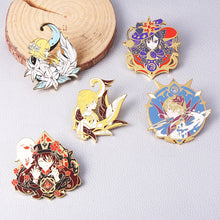 Load image into Gallery viewer, Genshin Impact Premium Brooches