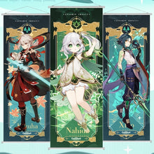 Load image into Gallery viewer, Genshin Impact Wall Scrolls (2.0)