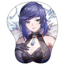 Load image into Gallery viewer, Genshin Impact Mouse Pads with Wrist Rest