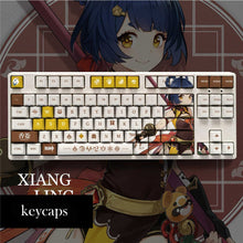 Load image into Gallery viewer, Genshin Impact Mechanical Keyboard Keycaps