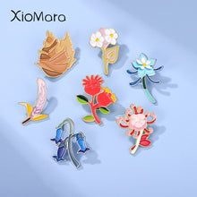Load image into Gallery viewer, Genshin Impact Flowers of Teyvat Brooches