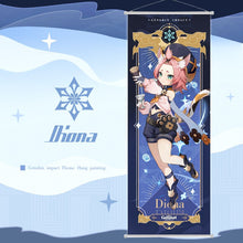 Load image into Gallery viewer, Genshin Impact Wall Scrolls (2.0)