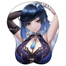 Load image into Gallery viewer, Genshin Impact Mouse Pads with Wrist Rest