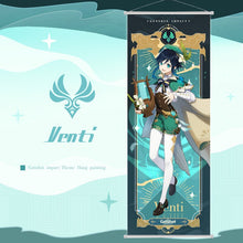Load image into Gallery viewer, Genshin Impact Wall Scrolls (2.0)