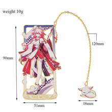 Load image into Gallery viewer, Genshin Impact Exotic Bookmarks