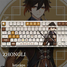 Load image into Gallery viewer, Genshin Impact Mechanical Keyboard Keycaps
