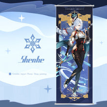 Load image into Gallery viewer, Genshin Impact Wall Scrolls (2.0)