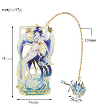 Load image into Gallery viewer, Genshin Impact Exotic Bookmarks