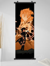 Load image into Gallery viewer, Genshin Impact Minimalist Wall Scrolls