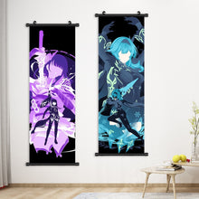 Load image into Gallery viewer, Genshin Impact Minimalist Wall Scrolls