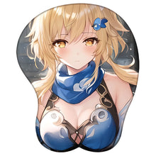 Load image into Gallery viewer, Genshin Impact Mouse Pads with Wrist Rest