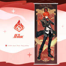 Load image into Gallery viewer, Genshin Impact Wall Scrolls (2.0)