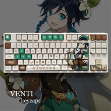 Load image into Gallery viewer, Genshin Impact Mechanical Keyboard Keycaps
