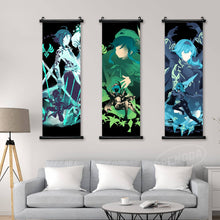 Load image into Gallery viewer, Genshin Impact Minimalist Wall Scrolls