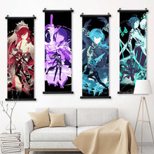 Load image into Gallery viewer, Genshin Impact Minimalist Wall Scrolls