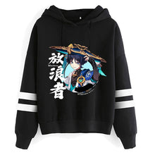 Load image into Gallery viewer, Genshin Impact Scaramouche Designer Hoodies