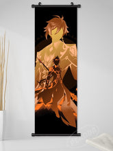 Load image into Gallery viewer, Genshin Impact Minimalist Wall Scrolls