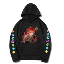 Load image into Gallery viewer, Genshin Impact Charm Hoodies