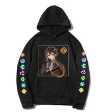Load image into Gallery viewer, Genshin Impact Charm Hoodies