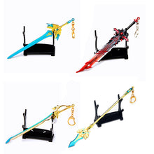 Load image into Gallery viewer, Genshin Impact Weapon Keychains (Premium)