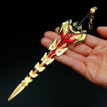 Load image into Gallery viewer, Genshin Impact Weapon Keychains (Premium)