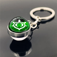 Load image into Gallery viewer, Vision Glass Keychains