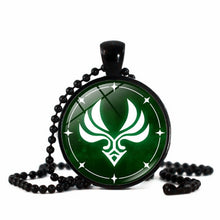Load image into Gallery viewer, Genshin Impact Vision Pendants (Black Edition)