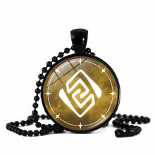 Load image into Gallery viewer, Genshin Impact Vision Pendants (Black Edition)