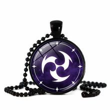 Load image into Gallery viewer, Genshin Impact Vision Pendants (Black Edition)