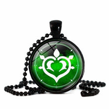 Load image into Gallery viewer, Genshin Impact Vision Pendants (Black Edition)