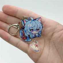Load image into Gallery viewer, Genshin Impact Character Chibi Keychains (Set 1)
